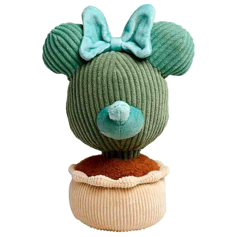 Peluche de Minnie Disney con diseño de planta en maceta
