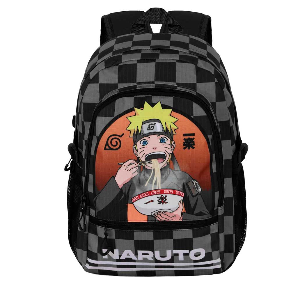 Mochila Ichiraku Naruto Shippuden negra con estampado de Naruto - 4