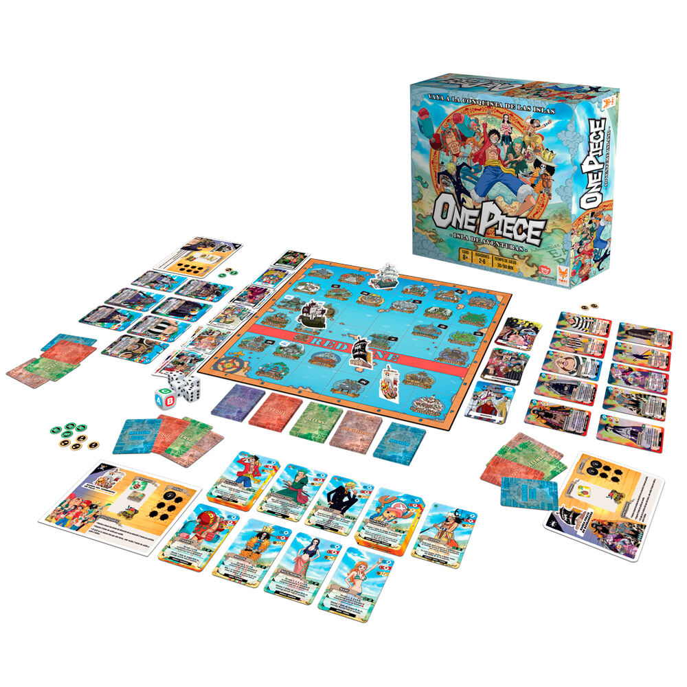 Caja del juego de mesa One Piece Isla de Aventuras - 7