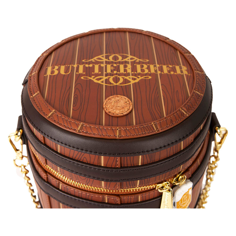 Bolso bandolera Butterbeer de Harry Potter Loungefly con diseño de barril - 8
