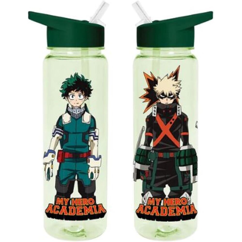 Cantimplora My Hero Academia de 540 ml con Izuku Midoriya y Katsuki Bakugo