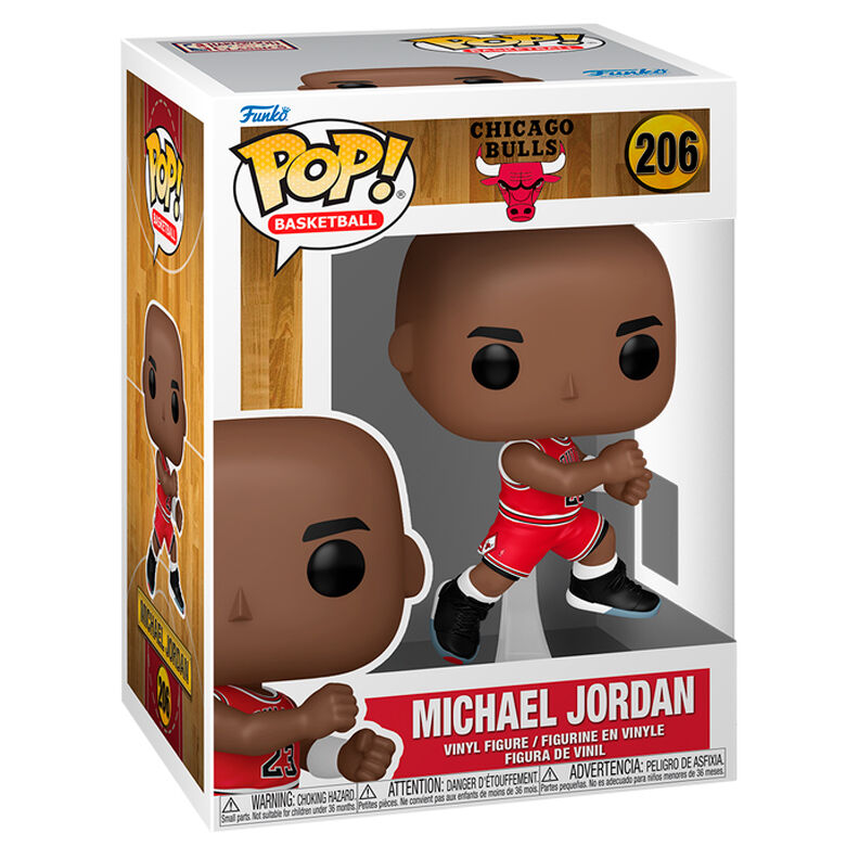 Figura Funko POP! de Michael Jordan con uniforme rojo de los Chicago Bulls - 2