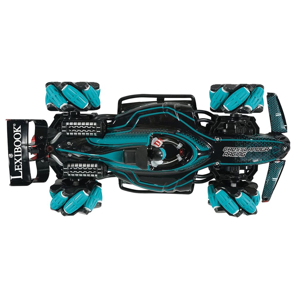 Coche teledirigido LEXIBOOK Crosslander negro y turquesa con mando - 3