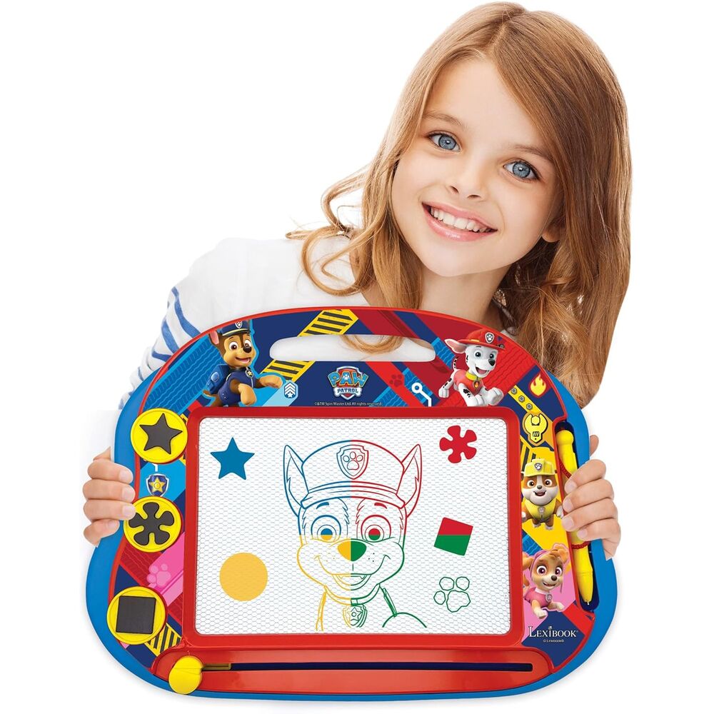 Pizarra magnética de dibujo PAW Patrol con lápiz y sellos - 4