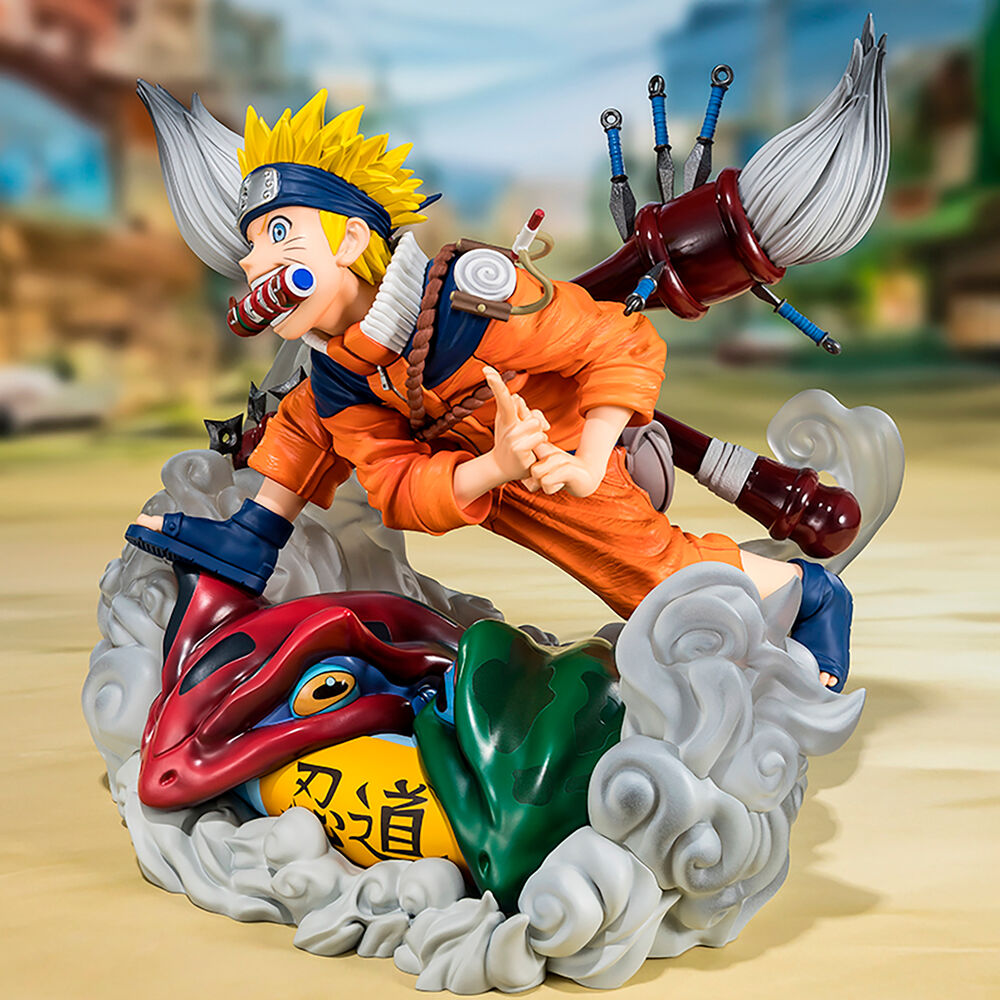 Figura Figuarts ZERO de Naruto Uzumaki en pose dinámica - 5