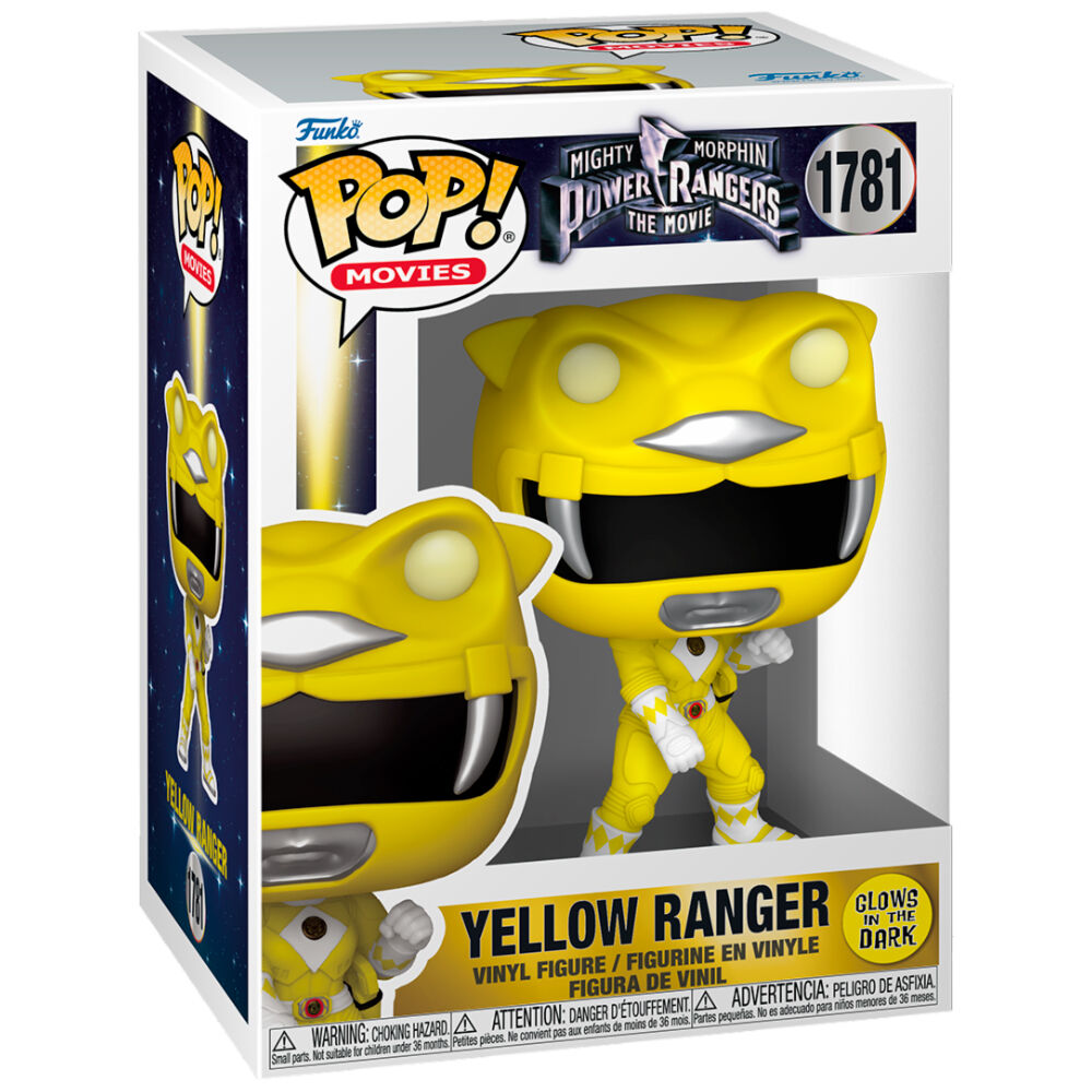 Figura Funko POP! Yellow Ranger de Mighty Morphin Power Rangers - 2