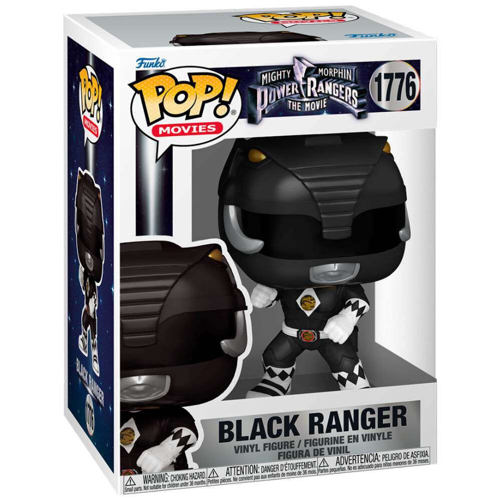 Figura Funko POP! del Black Ranger de Mighty Morphin Power Rangers - 2