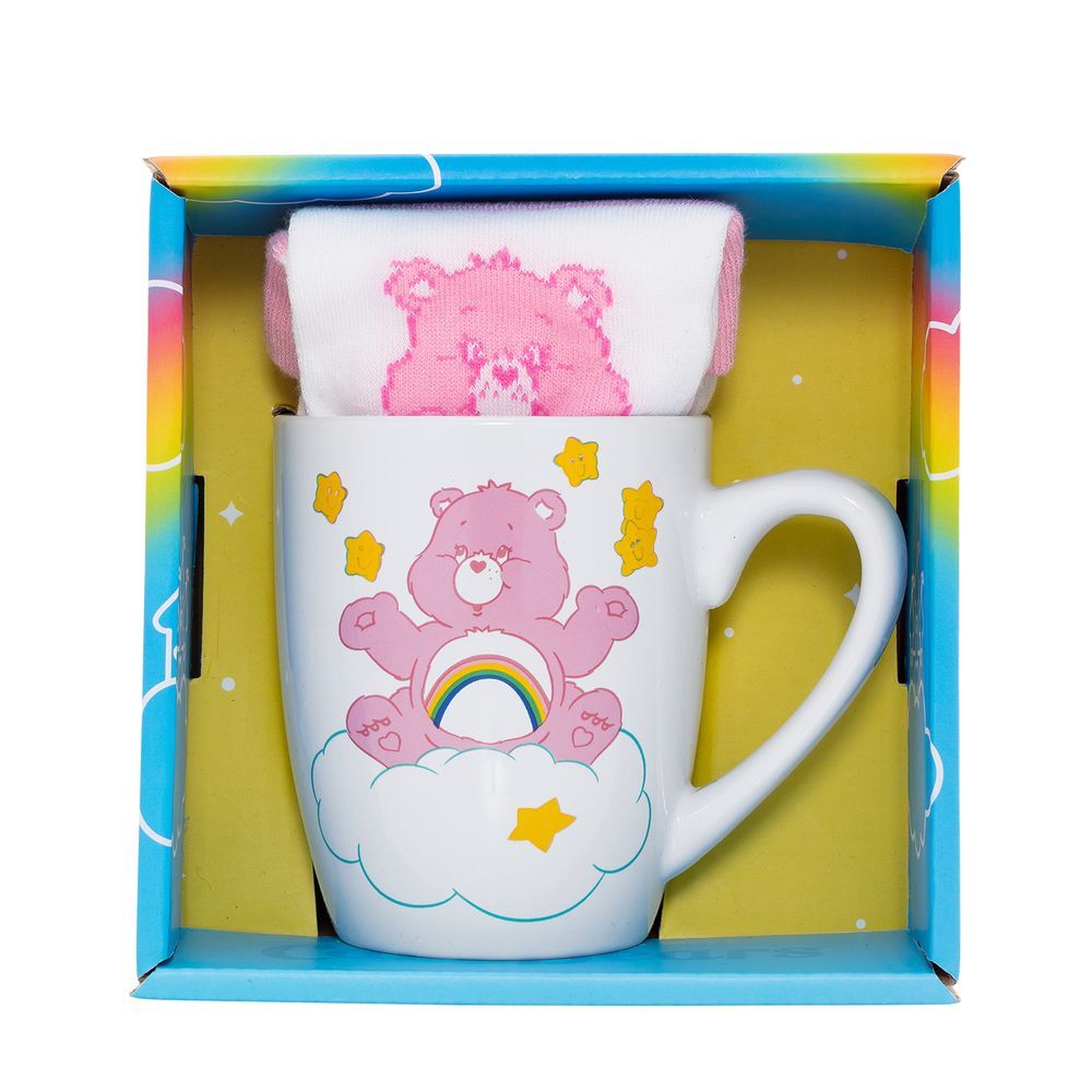 Set de taza y calcetines Osos Amorosos en rosa - 6