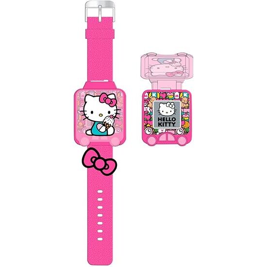 Reloj digital rosa Hello Kitty con juegos