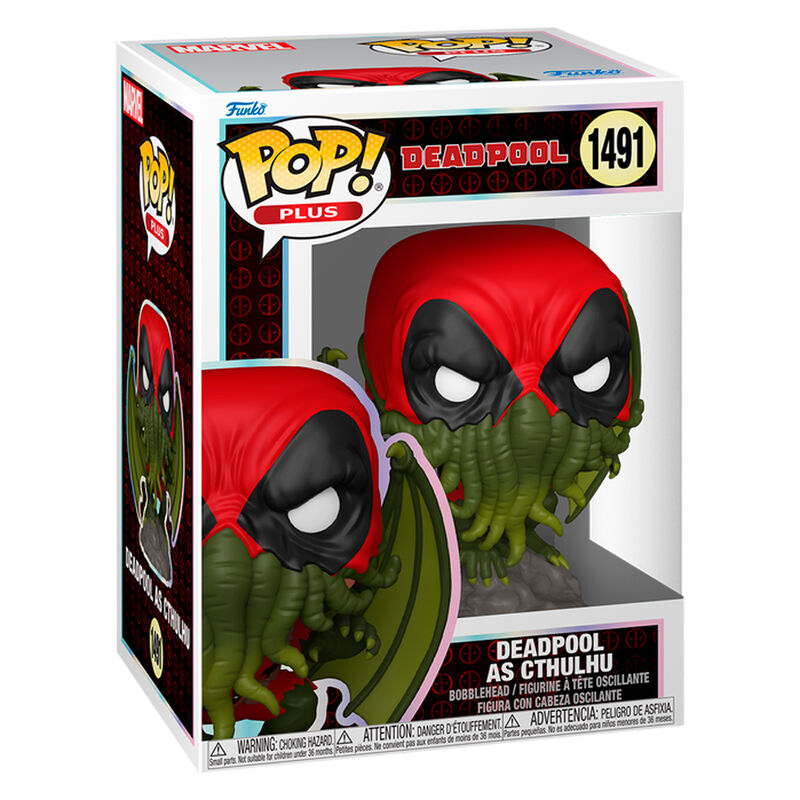 Figura Funko POP! Plus de Deadpool como Cthulhu con alas y tentáculos - 2