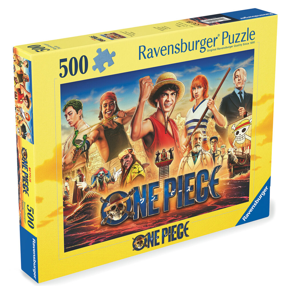 Puzzle Ravensburger de One Piece de 500 piezas con Luffy y otros personajes - 2