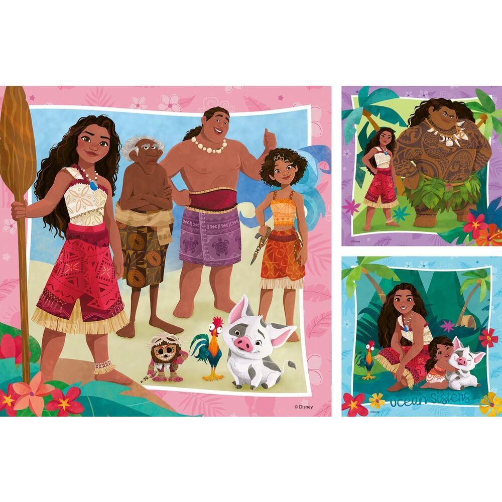 Puzzle Ravensburger Disney Vaiana 2 de 3 puzzles de 49 piezas - 2