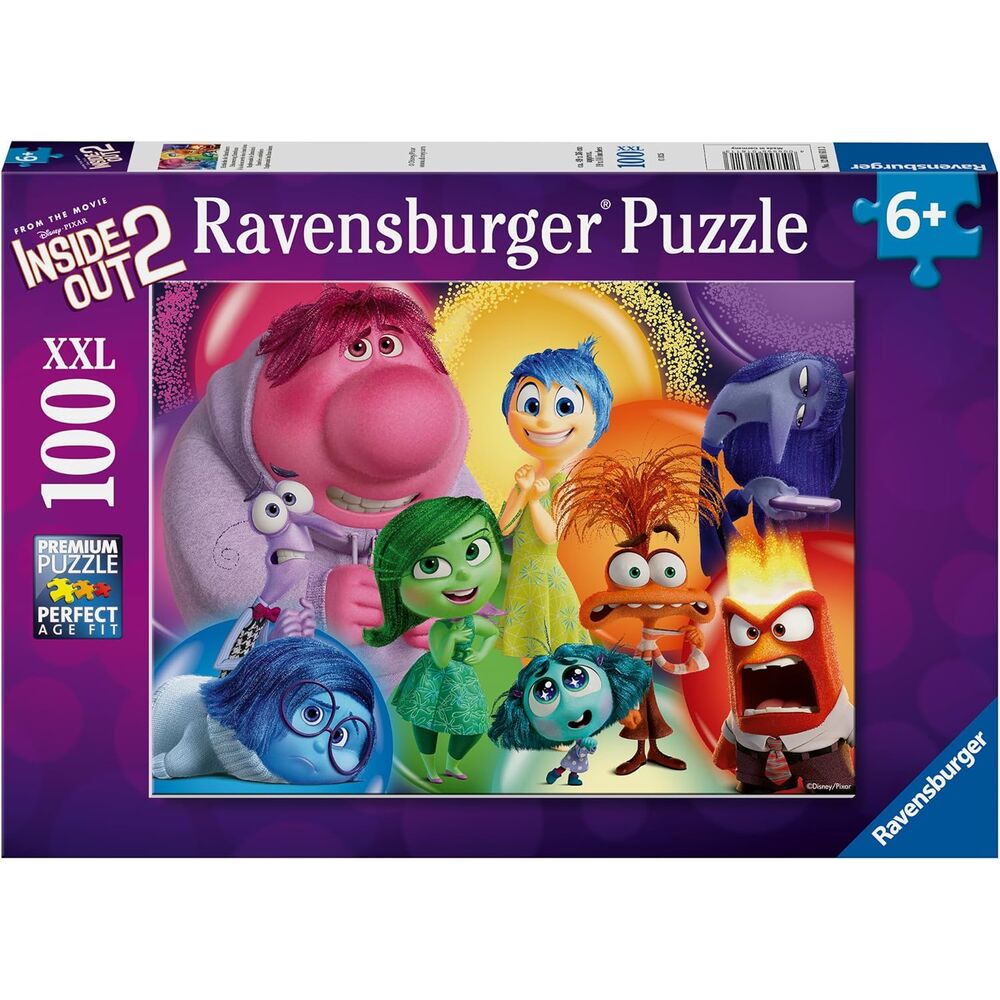 Puzzle Ravensburger de Inside Out 2 con personajes de Disney Pixar