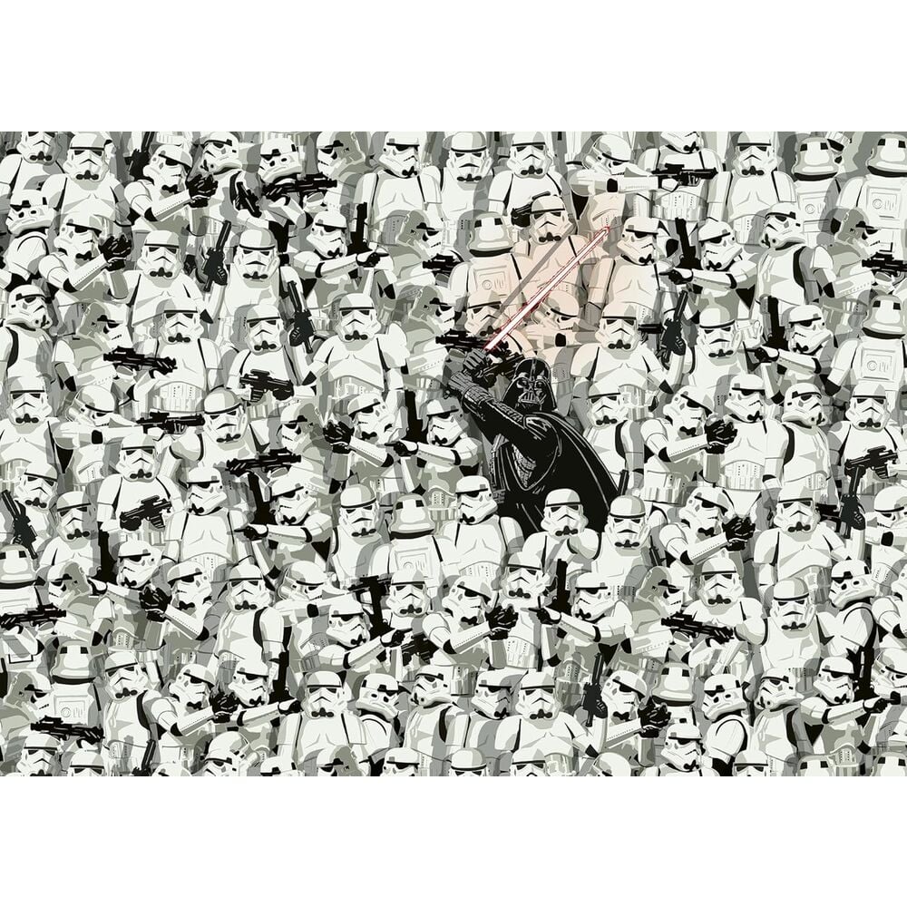 Puzzle Star Wars Ravensburger con Darth Vader y soldados de asalto
