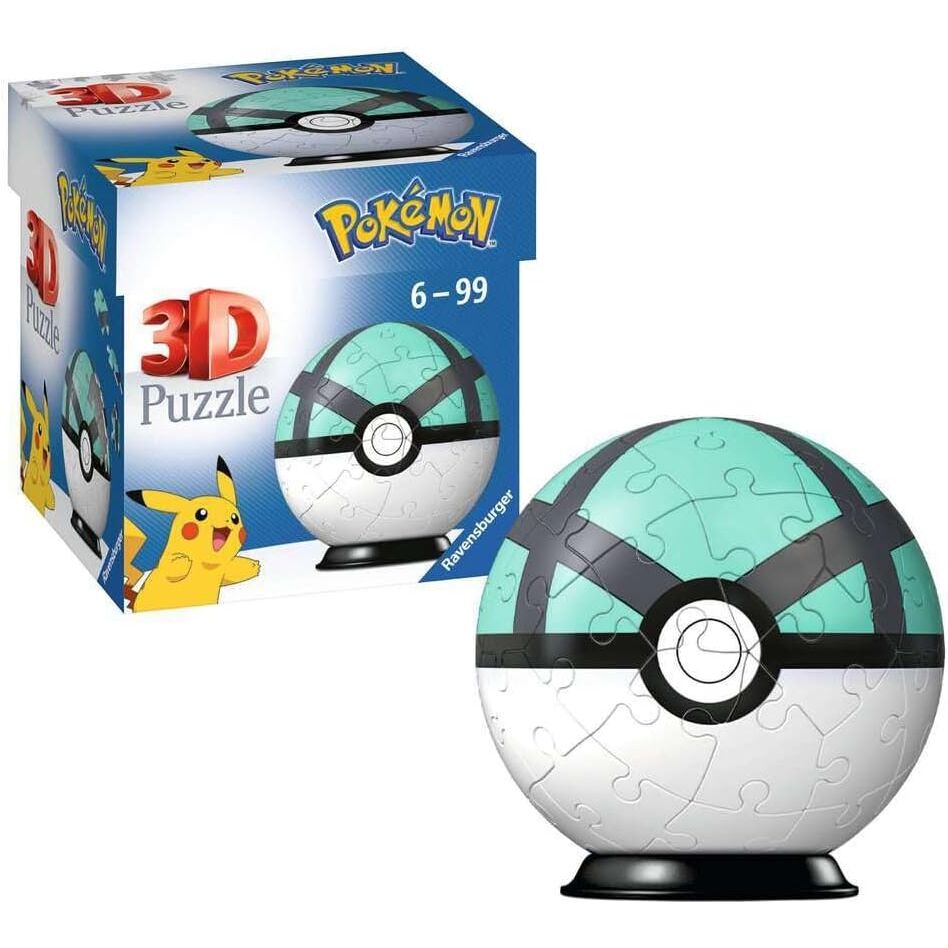 Puzzle 3D Poké Ball de Pokémon Ravensburger - 2