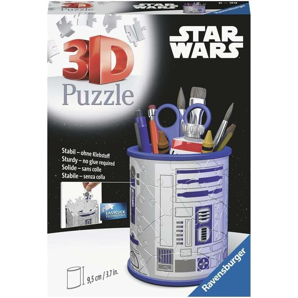 Portalápices 3D Star Wars de Ravensburger ensamblado - 2