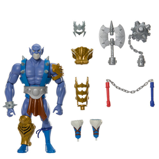 Figura Panthro de Thundercats con armadura azul y dorada - 2