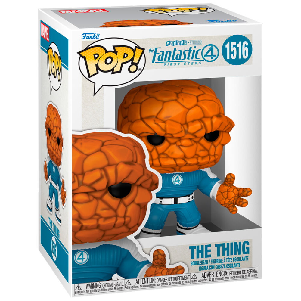 Figura Funko POP! de La Cosa con uniforme de Los 4 Fantásticos - 2