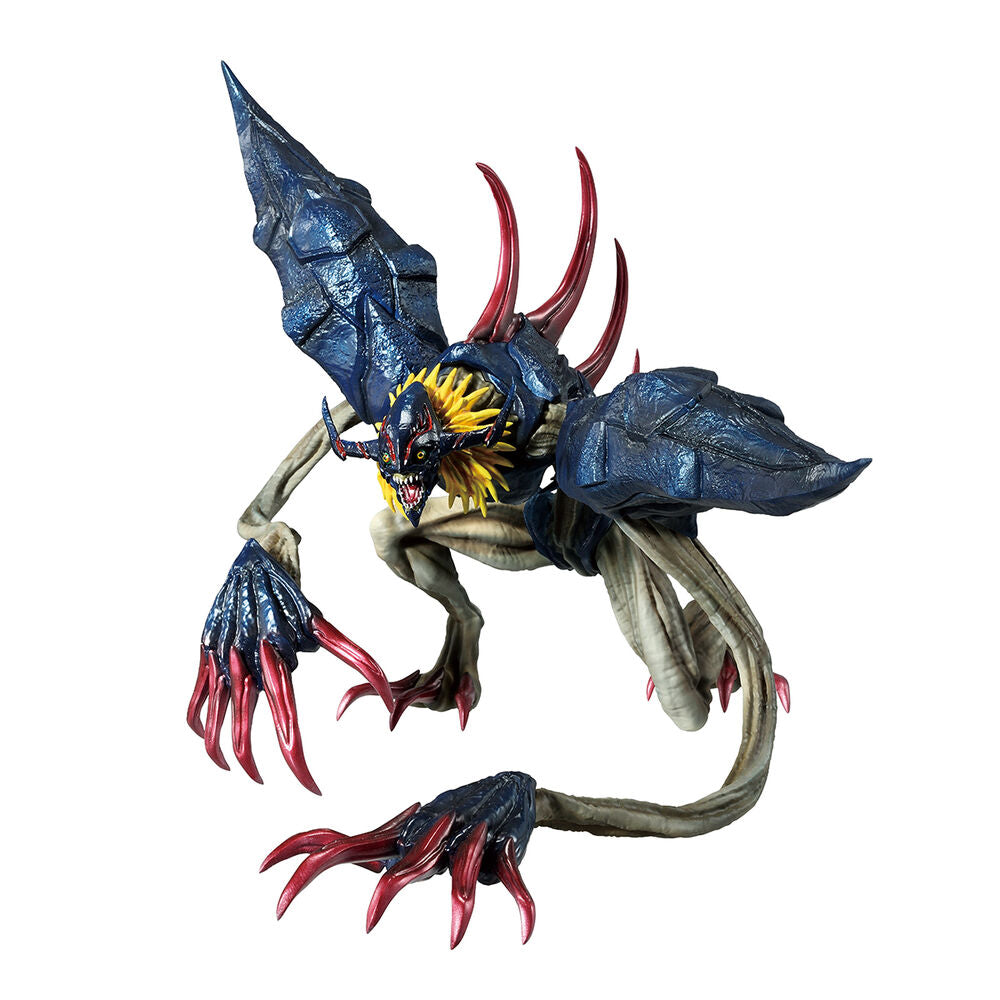 Figura Ichibansho de Diaboromon con alas azul oscuro y garras rojas