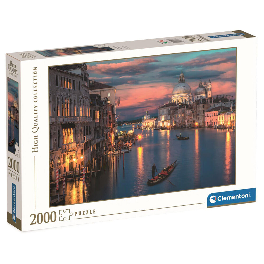 Puzzle Clementoni de 2000 piezas con escena del Grand Canal