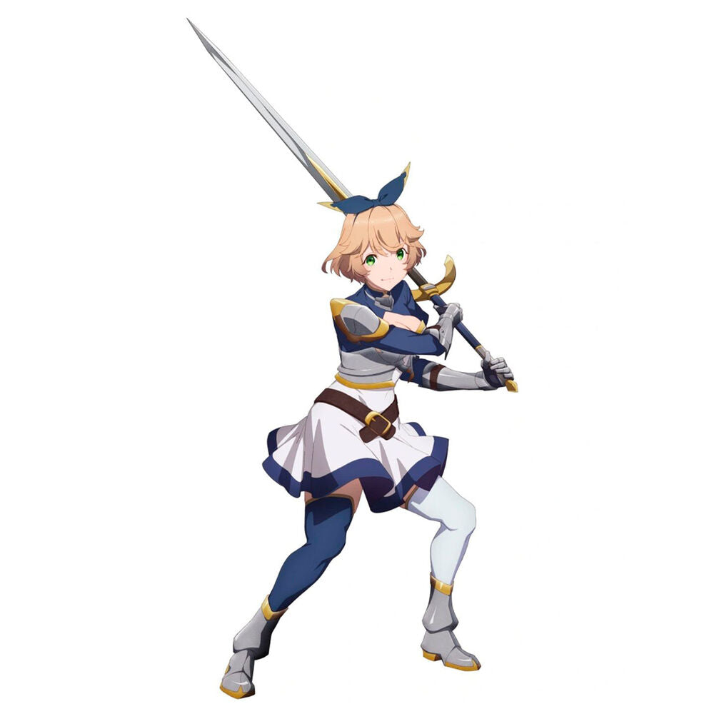 Figura de Curuni Crueciel con espada en pose de combate