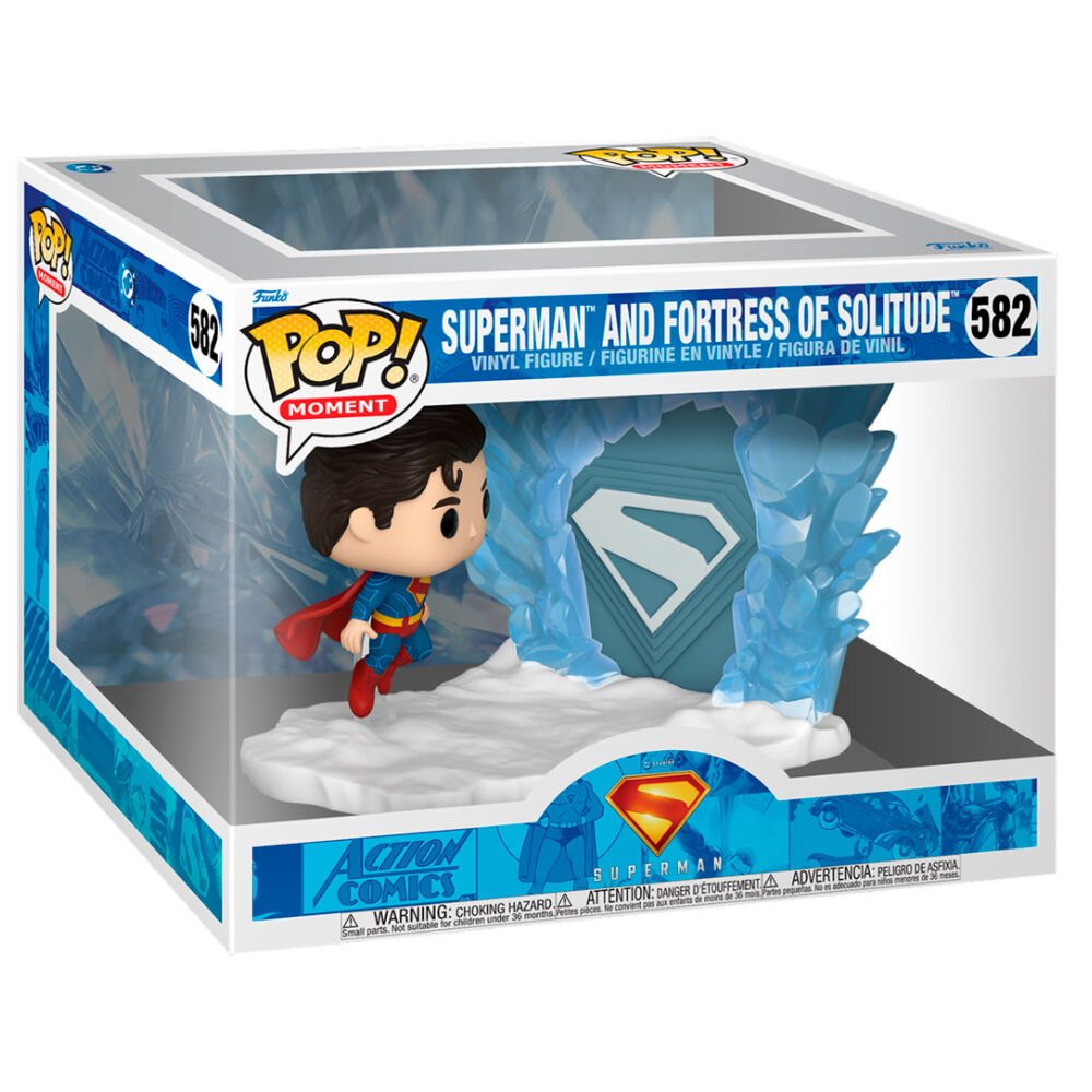 Figura Funko POP! Moment de Superman junto a la Fortaleza de la Soledad - 2