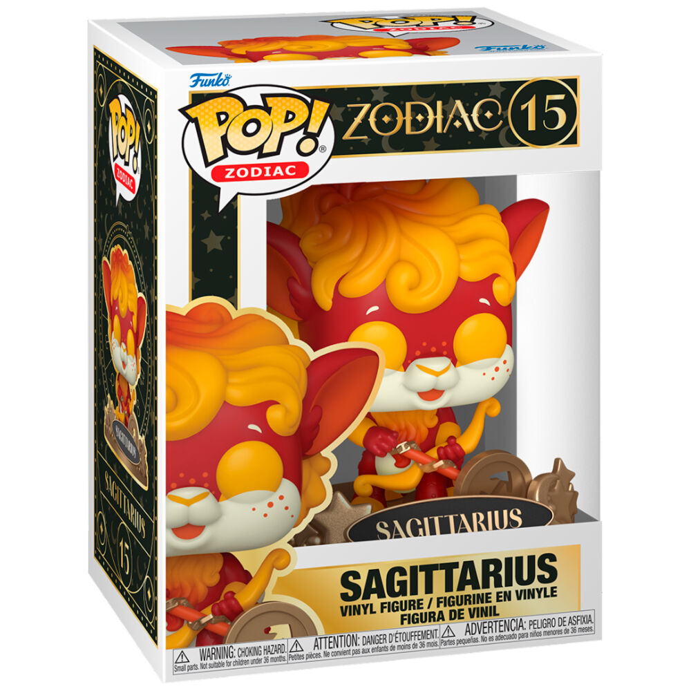 Figura Funko POP! Zodiac Sagittarius con arco y base zodiacal - 2