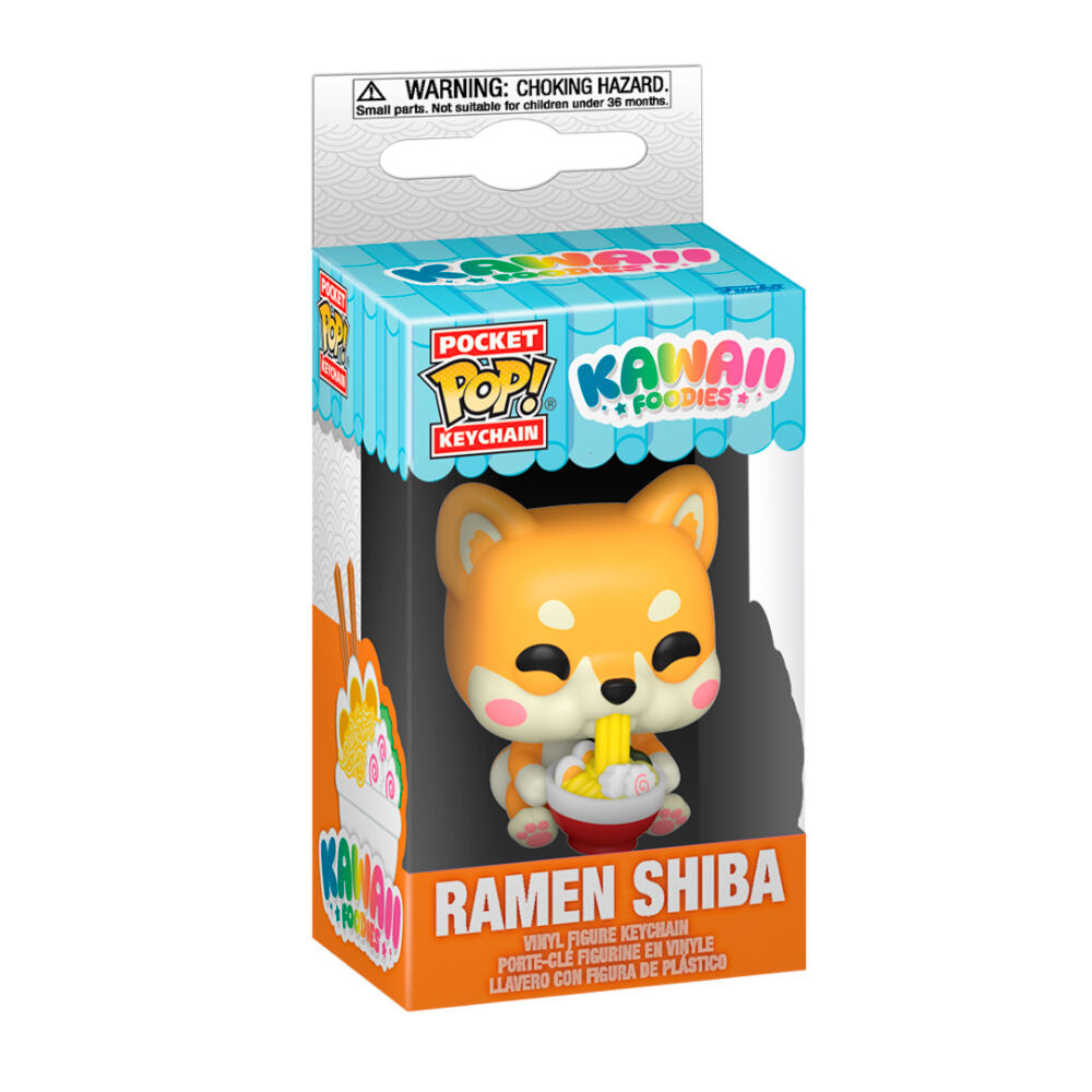 Llavero FUNKO Pocket POP! Shiba naranja con bol de ramen - 2