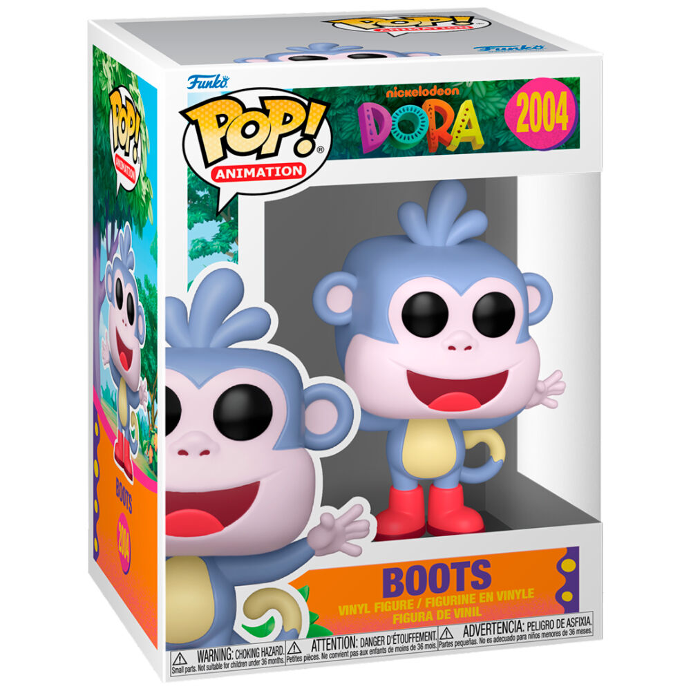 Figura Funko POP! de Boots de Dora la Exploradora con botas rojas - 2