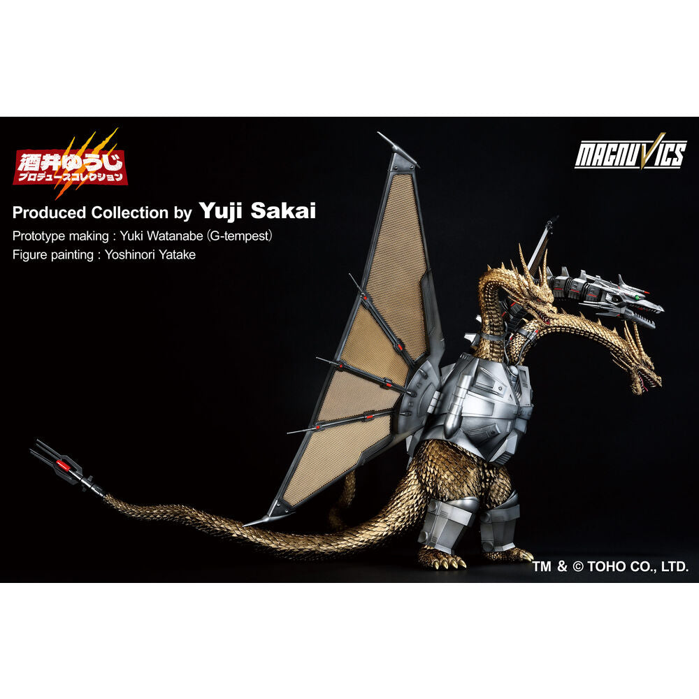 Figura Ichibansho de Mecha King Ghidorah con alas extendidas - 5