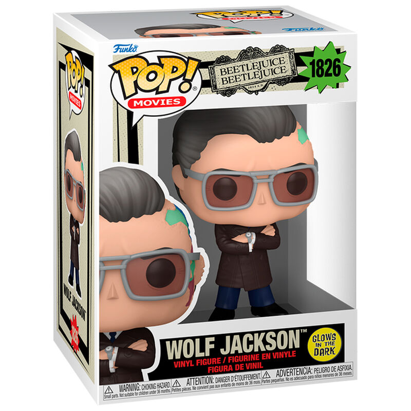 Figura Funko POP! de Wolf Jackson de Beetlejuice con gafas de sol - 3