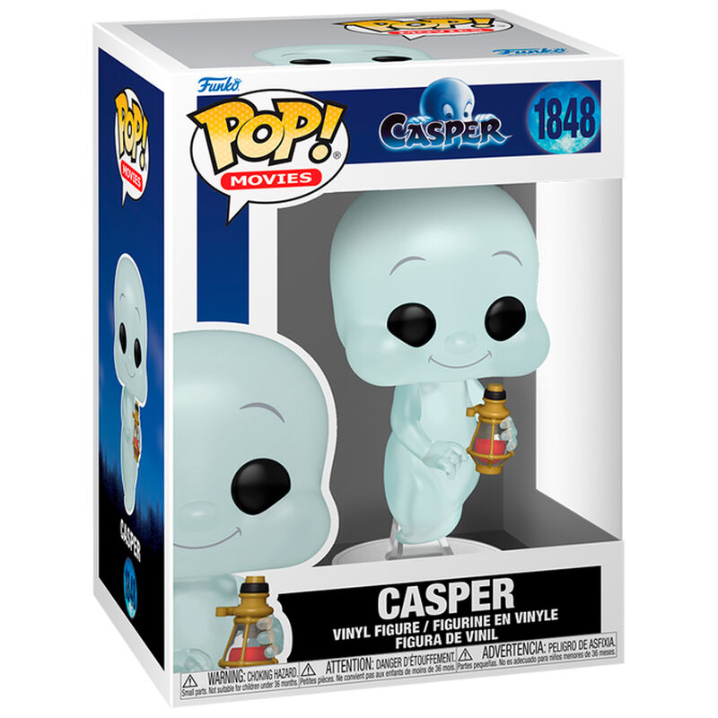 Figura Funko POP de Casper con farol dorado sobre una base - 2
