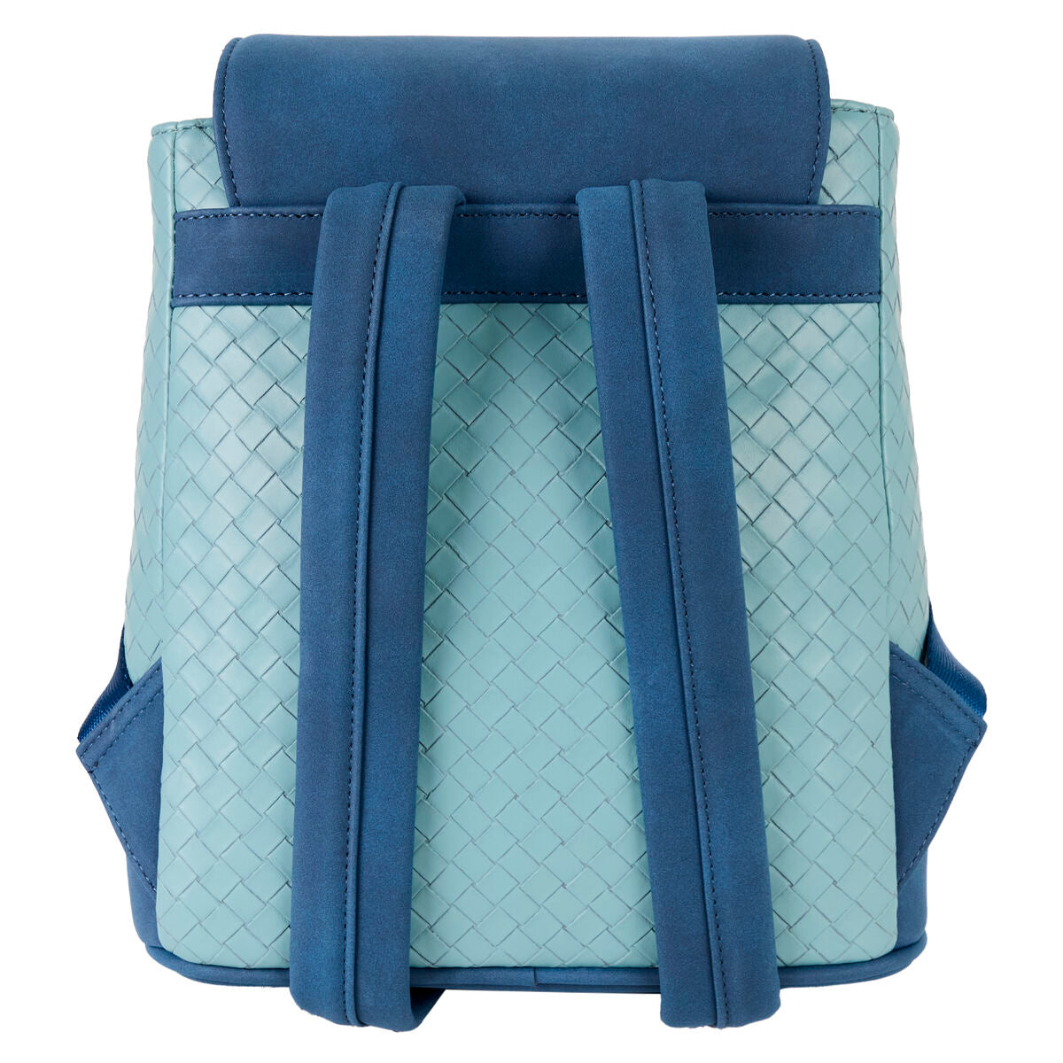 Mochila Stitch Disney Loungefly azul y turquesa - 3