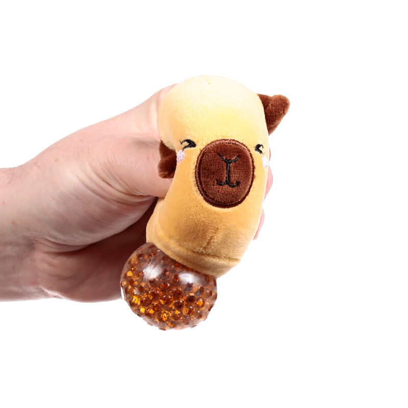 Peluche estrujable de capibara Queasy Squeezies surtido - 4