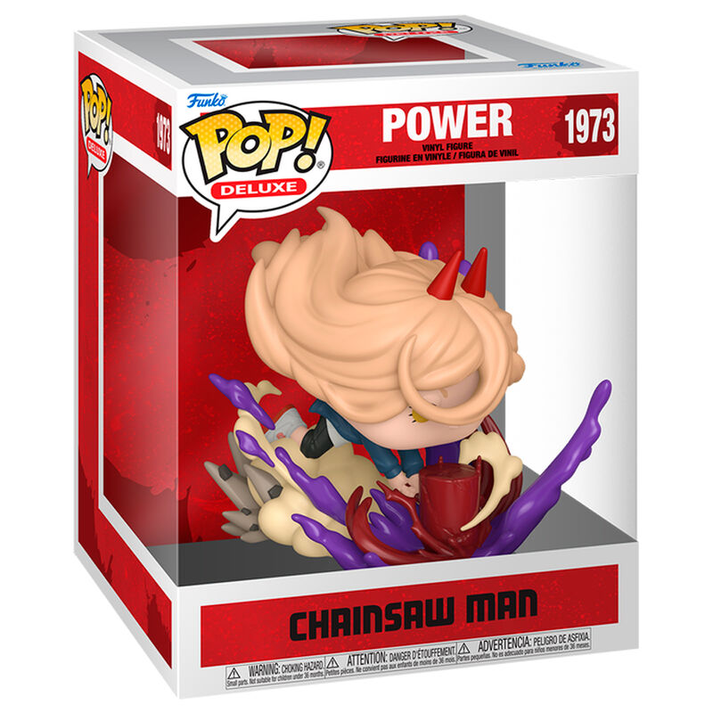 Figura FUNKO POP! Deluxe de Power de Chainsaw Man con martillo de sangre - 2
