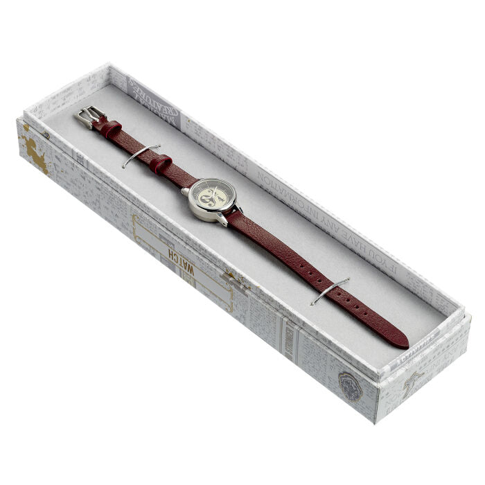 Reloj Harry Potter Platform 9 3/4 con correa burdeos - 5