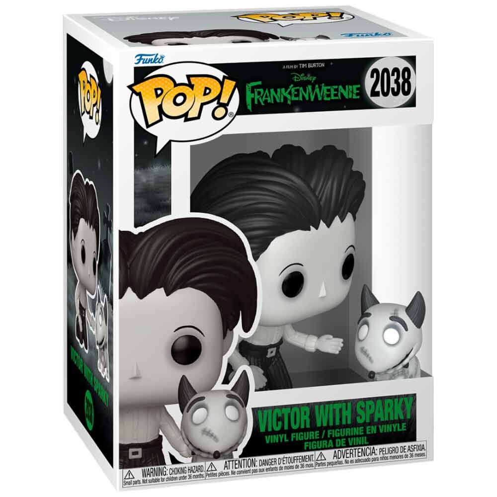 Figura Funko POP! de Victor con Sparky de Frankenweenie - 2
