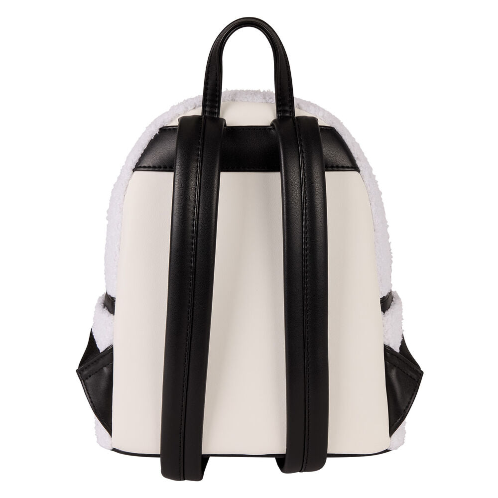 Mochila de peluche Kung Fu Panda Loungefly blanca y negra - 4