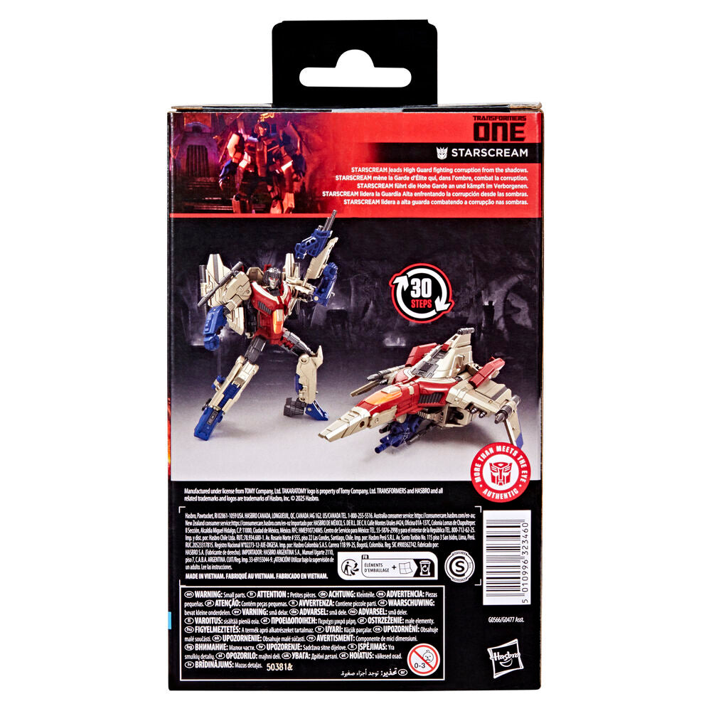 Figura Starscream Transformers One Studio Series en modo robot - 5