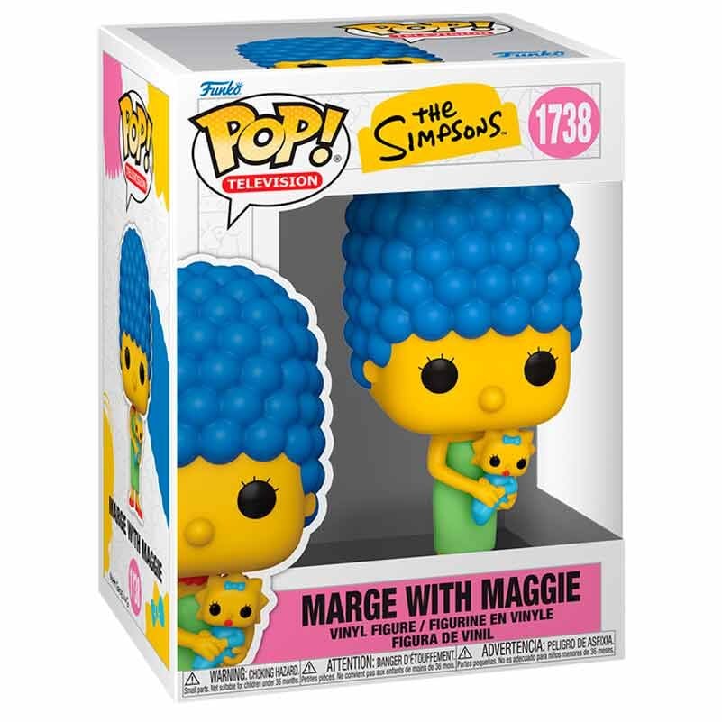 Figura Funko POP! de Marge sosteniendo a Maggie - 2