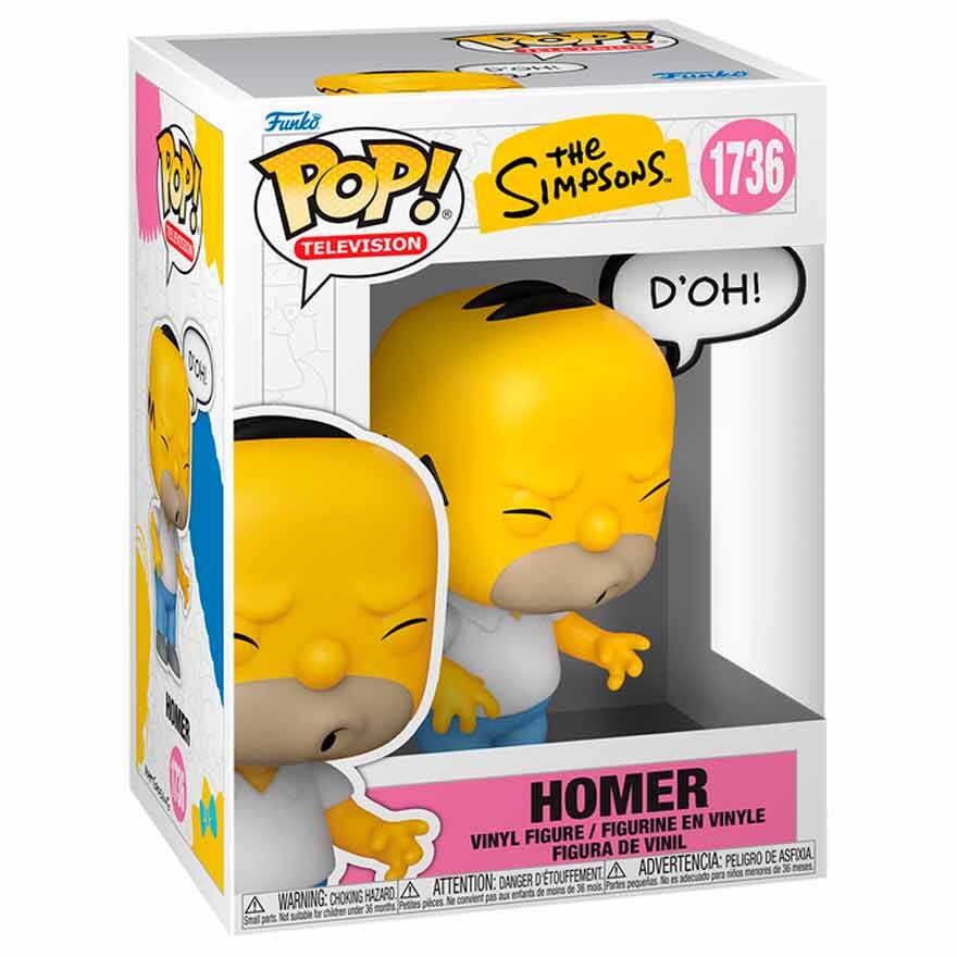 Figura Funko POP! de Homer Simpson con bocadillo «D’oh!» - 2