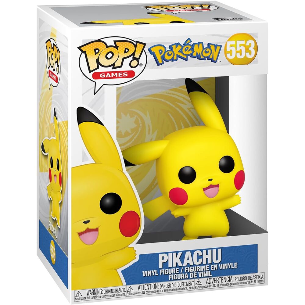 Figura Funko POP! de Pikachu en vinilo amarillo - 2