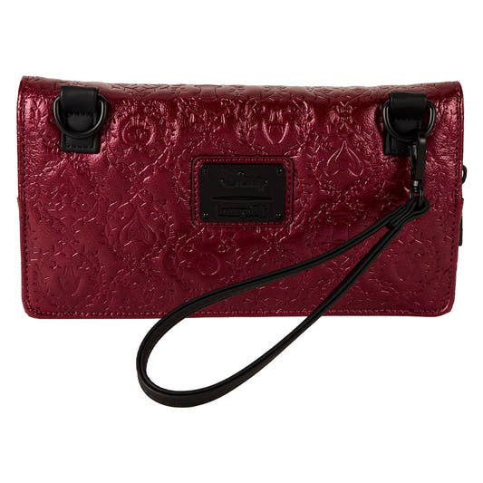 Bolso bandolera Disney Villanas Loungefly burdeos y negro - 3