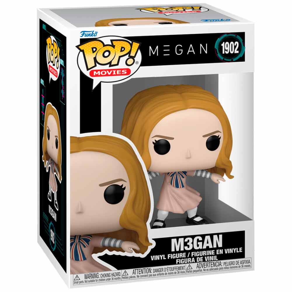 Figura Funko POP! de M3GAN con vestido rosa - 2