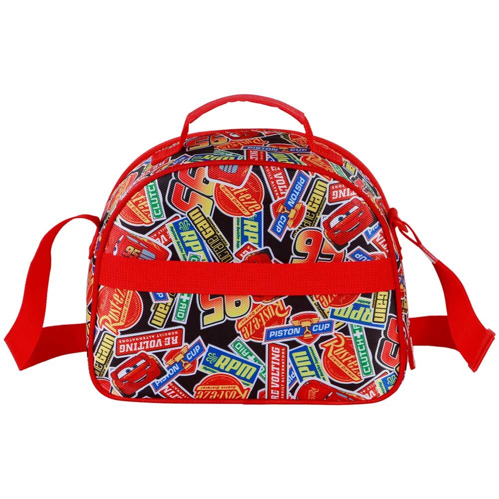 Bolsa portameriendas 3D de Cars con Lightning McQueen - 3