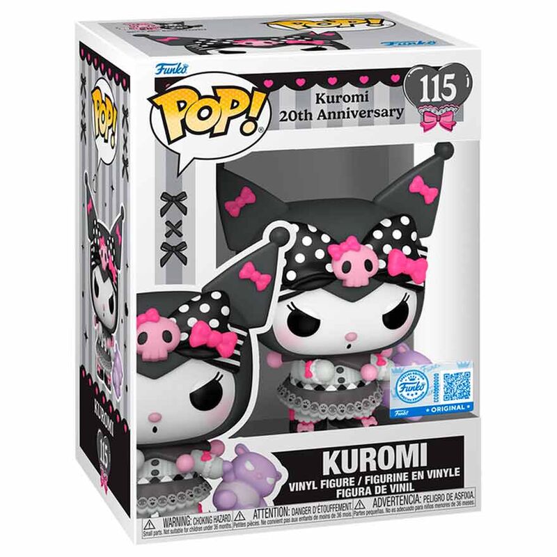 Figura Funko POP! de Kuromi 20th Anniversary Exclusive con lazo de lunares - 2