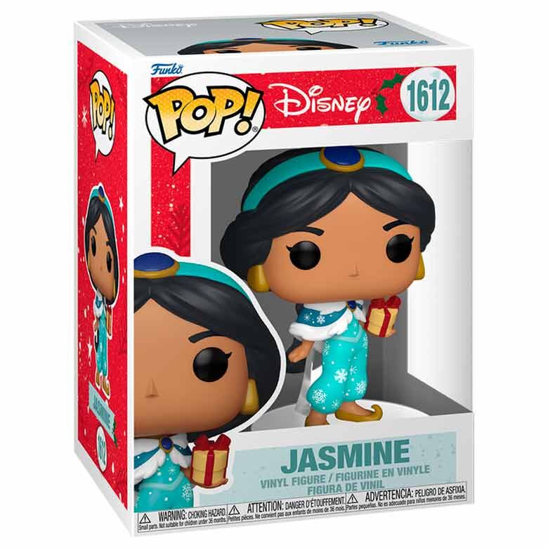 Figura Funko POP! de Jasmine de Aladdin con un regalo - 2