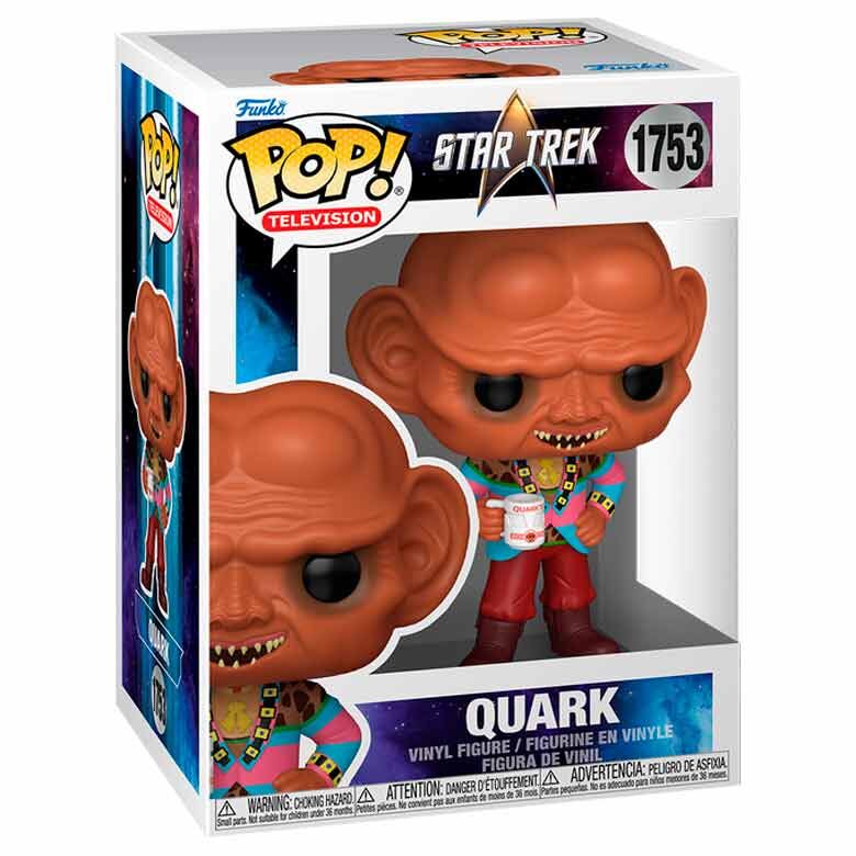 Figura Funko POP! de Quark de Star Trek con atuendo multicolor - 2