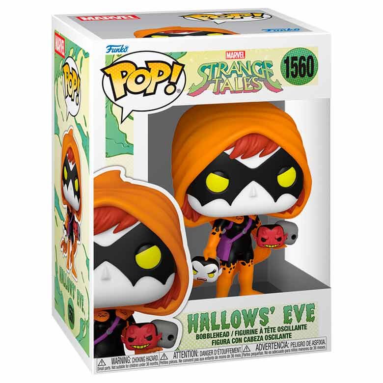Figura Funko POP! Marvel Hallows’ Eve con capucha naranja y máscara - 2