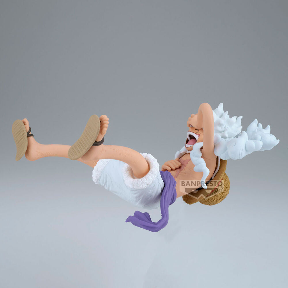 Figura de Monkey D. Luffy Gear 5 III de One Piece en pose dinámica - 5